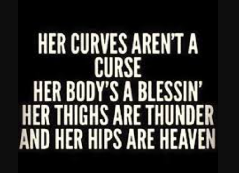 An image of the thick women Quotes
